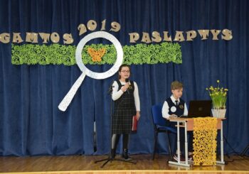 VĖL KVIETĖ GAMTAMOKSLINĖ KONFERENCIJA „GAMTOS PASLAPTYS”