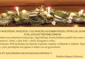 JAUKIŲ IR DŽIAUGSMINGŲ ŠVENČIŲ !!!