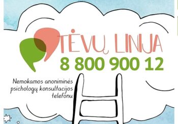 NEMOKAMA PSICHOLOGINĖ PAGALBA TĖVAMS – „TĖVŲ LINIJOJE”