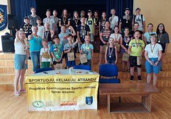 SPORTINIS MOKYKLOS VASAROS KALEIDOSKOPAS