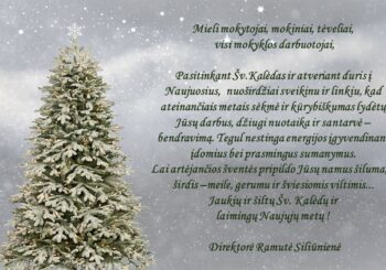 SU ARTĖJANČIOMIS ŠVENTĖMIS!