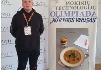 ARIANAS VARŽĖSI TECHNOLOGIJŲ OLIMPIADOJE ZARASUOSE