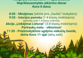 ŠVĘSKIME LIETUVOS NEPRIKLAUSOMYBĘ!